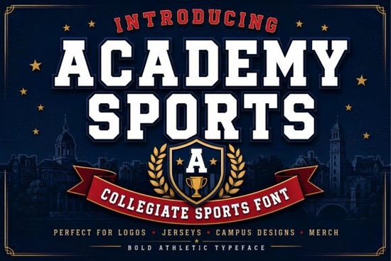 Academy Sports Font